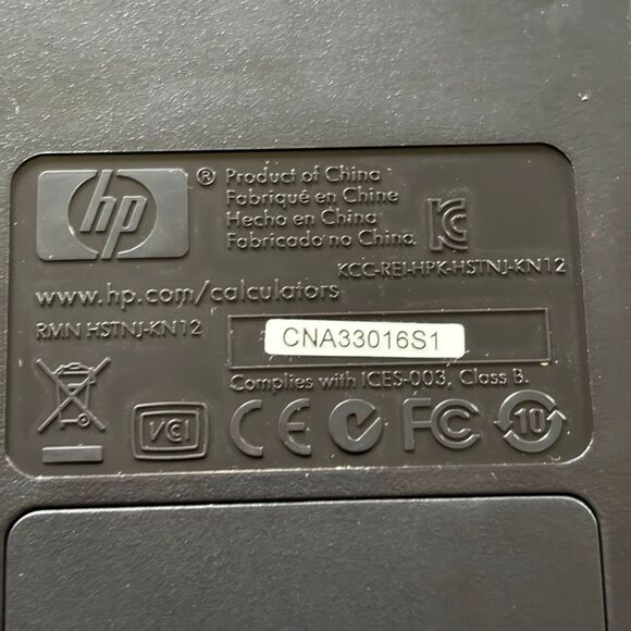 Hewlett Packard HP 10bll+ Financial Calculator-Works-New Batteries - Picture 5 of 7